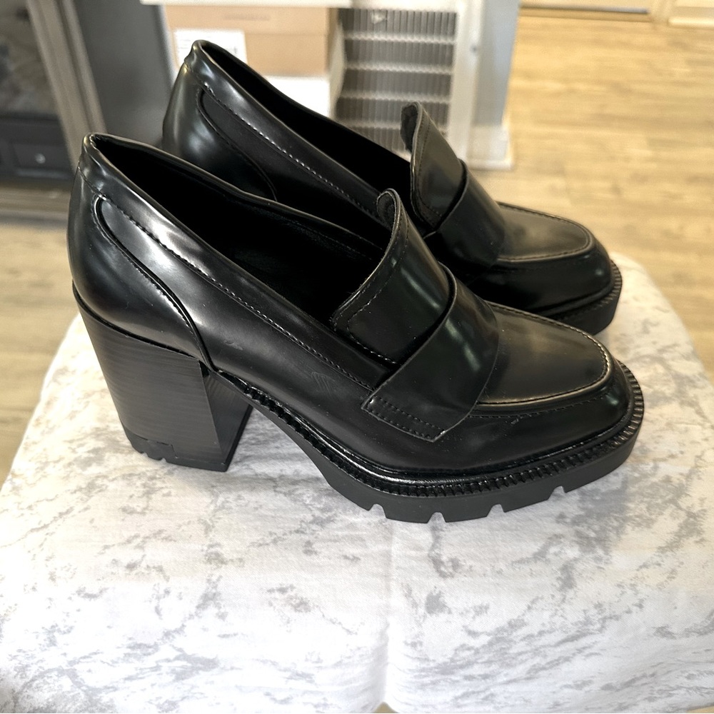 Madden Girl women’s size 8 black platform dress shoe. - Picture 1 of 2
